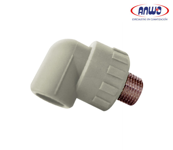  CODO PPR 90º HE Ø25*1/2    